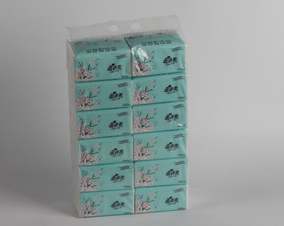 110型藍(lán)色10聯(lián)包抽紙