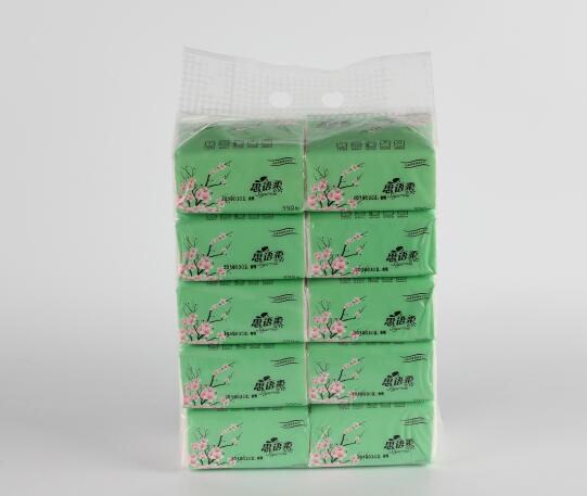 110型綠色10聯(lián)包抽紙